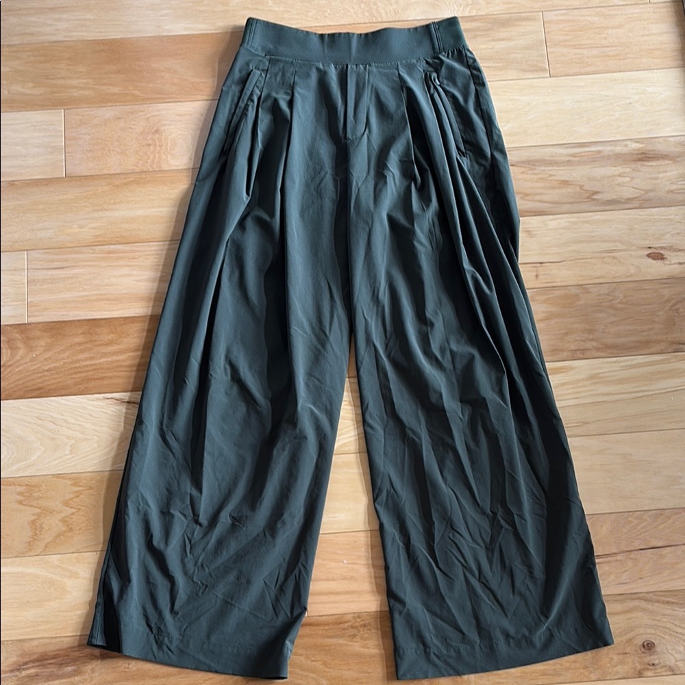 Brooklyn Heights High Rise Pleated Wide Leg Pant